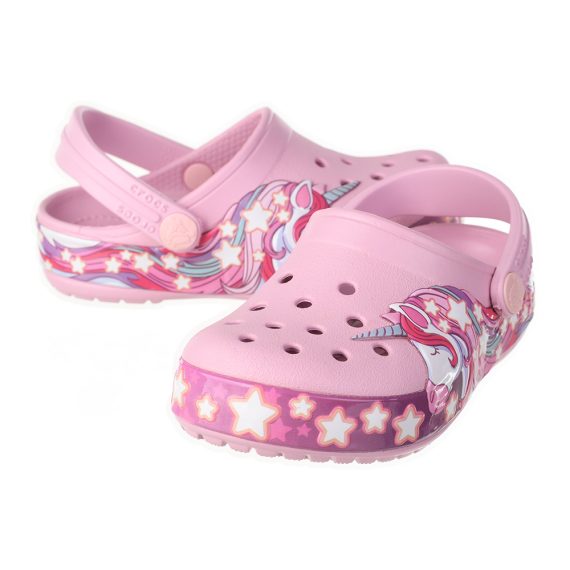 Crocs Disney Cartoon Brand Unisex Kids Clog Shoes .. Size C7 to J3 #03 Pink