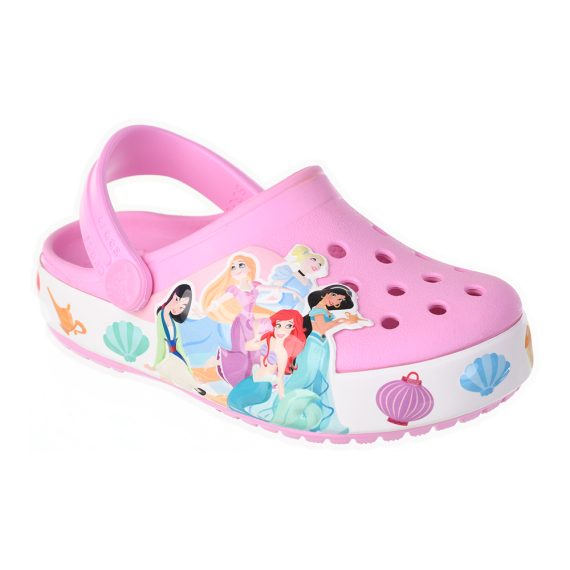Crocs Disney Cartoon Brand Unisex Kids Clog Shoes .. Size C7 to J3 #25 Pink