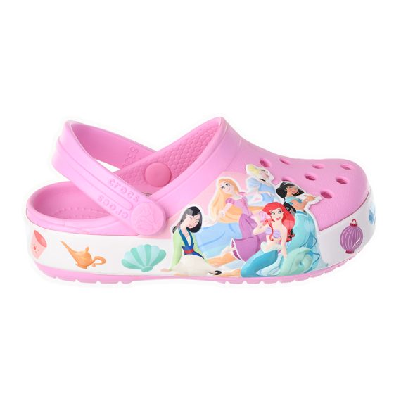 Crocs Disney Cartoon Brand Unisex Kids Clog Shoes .. Size C7 to J3 #25 Pink