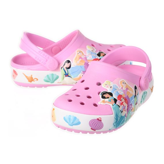 Crocs Disney Cartoon Brand Unisex Kids Clog Shoes .. Size C7 to J3 #25 Pink