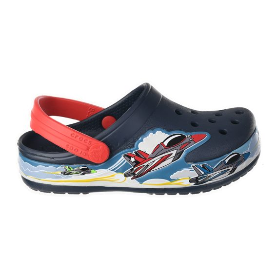 Crocs Disney Cartoon Brand Unisex Kids Clog Shoes .. Size C7 to J3 #19 Plane