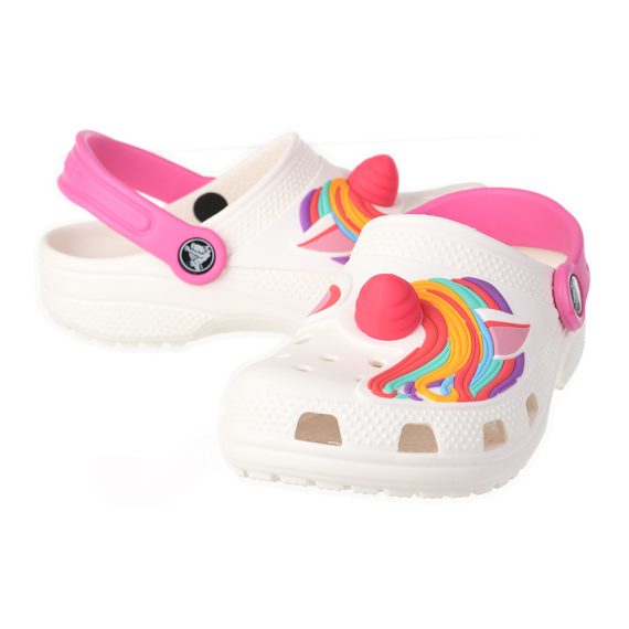 Crocs Disney Cartoon Brand Unisex Kids Clog Shoes .. Size C7 to J3 #38 White