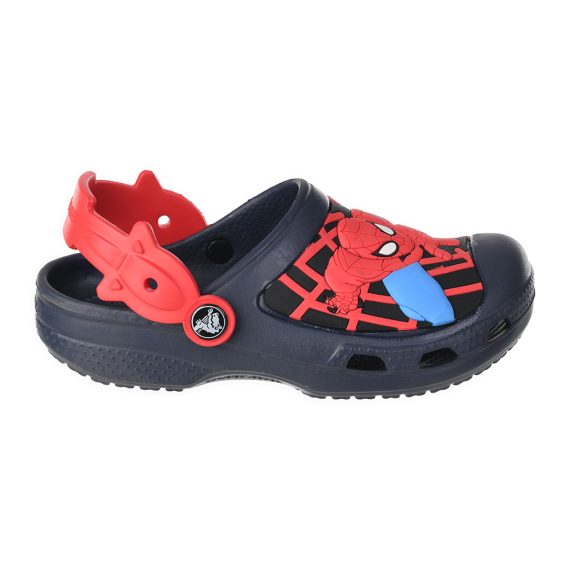 Crocs Disney Cartoon Brand Unisex Kids Clog Shoes .. Size C6 to J3 #51 Spider Black