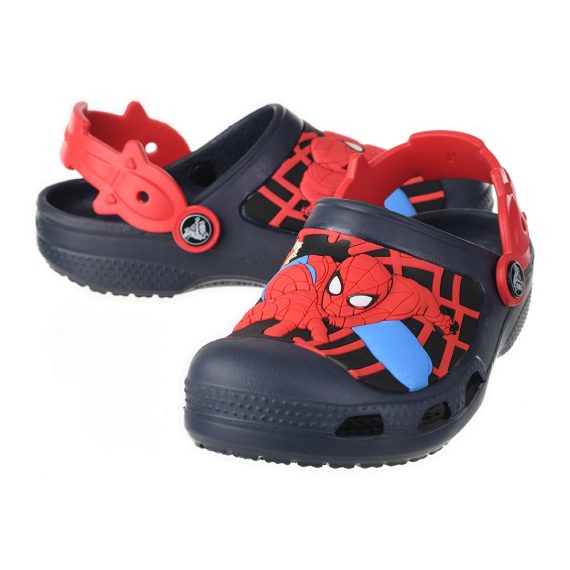 Crocs Disney Cartoon Brand Unisex Kids Clog Shoes .. Size C6 to J3 #51 Spider Black