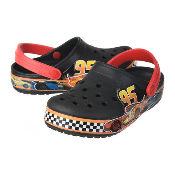 Crocs Disney Cartoon Brand Unisex Kids Clog Shoes .. Size C7 to J3 #09 cars