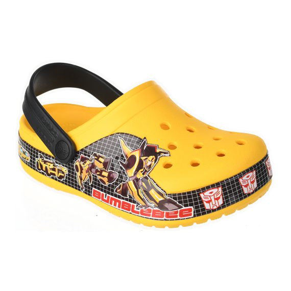 Crocs Disney Cartoon Brand Unisex Kids Clog Shoes .. Size C7 to J3 #06 Yellow