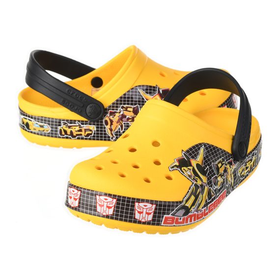Crocs Disney Cartoon Brand Unisex Kids Clog Shoes .. Size C7 to J3 #06 Yellow