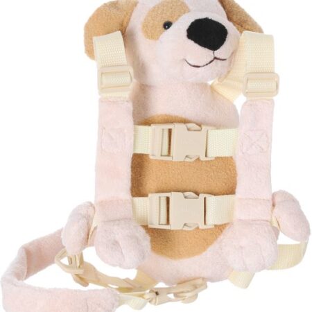 Mix & Max 2-in-1 Child Safety Harness deluxe Animal Shape backpack Cotton 100% - Beige