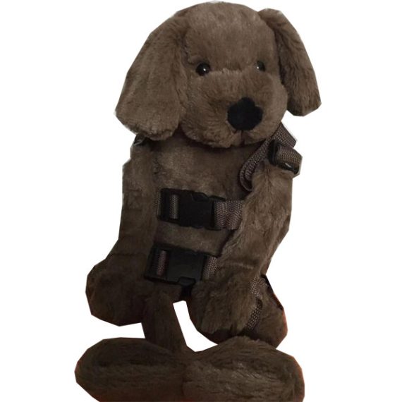Mix & Max 2-in-1 Child Safety Harness deluxe Animal Shape backpack Cotton 100% - Doggy