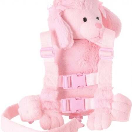 Mix & Max 2-in-1 Child Safety Harness deluxe Animal Shape backpack Cotton 100% - Pinky