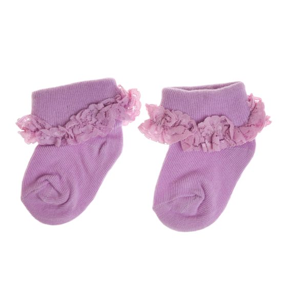 Mix & Max Baby Gift (2 Sets) One size ( Sock + Sortiet Microfiber Headband Elastic Makeup ) - 2 sets