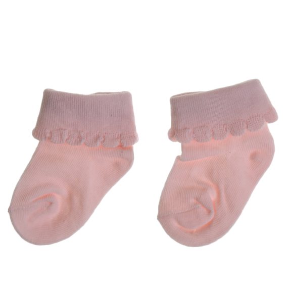 Mix & Max Baby Gift (2 Sets) One size ( Sock + Sortiet Microfiber Headband Elastic Makeup ) - 2 sets