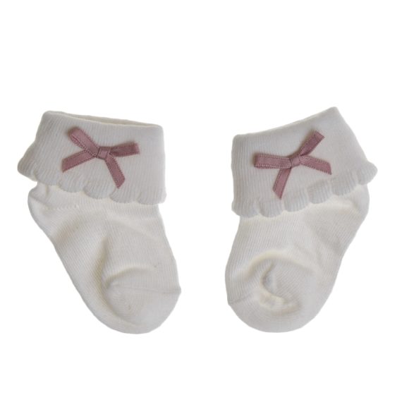 Mix & Max Baby Gift (2 Sets) One size ( Sock + Sortiet Microfiber Headband Elastic Makeup ) - 2 sets