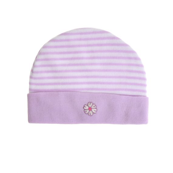 Mix & Max Baby Gift Set One size (Head Icecap+Sock+Hand Cover) Cotton 100% - Strike Purple