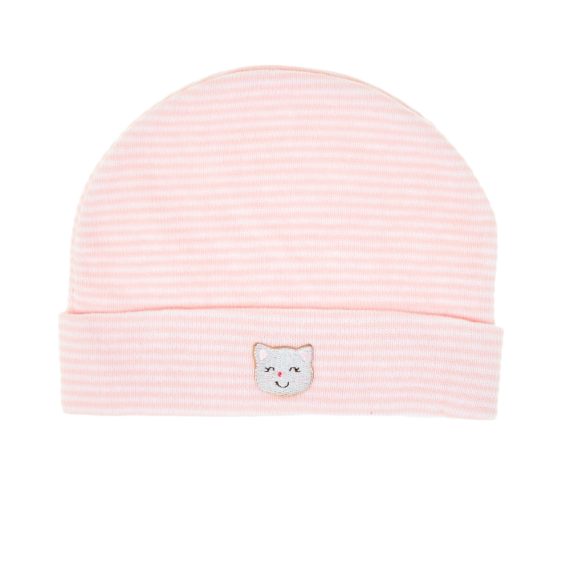 Mix & Max Baby Gift Set One size (Head Icecap+Sock+Hand Cover) Cotton 100% - Cat