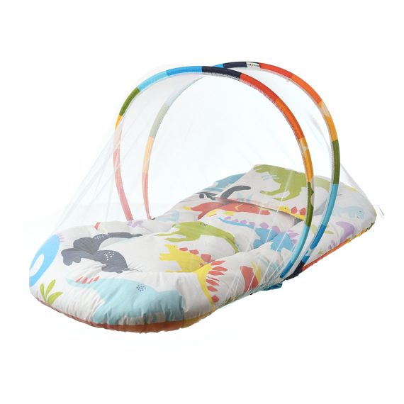 Mix & Max Baby Travel Portable Bed Tent Crib sponge Mattress bed with Mosquito and Pillow #461