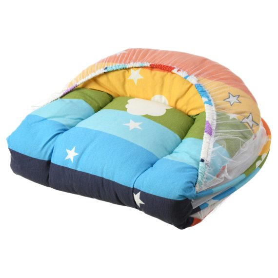 Mix & Max Baby Travel Portable Bed Tent Crib sponge Mattress bed with Mosquito and Pillow #461
