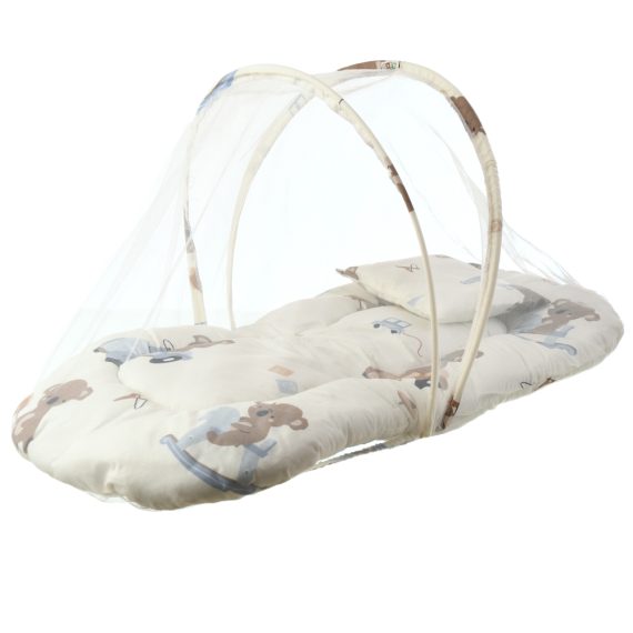 Mix & Max Baby Travel Portable Bed Tent Crib sponge Mattress bed with Mosquito and Pillow #461
