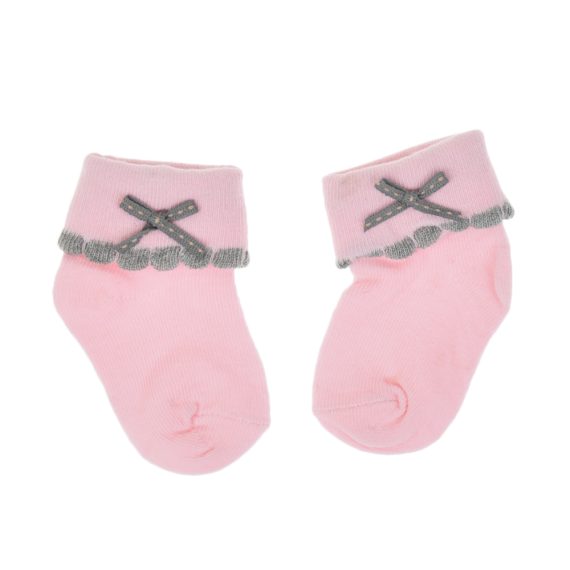 Mix & Max Baby Gift (2 Sets) One size ( Sock + Sortiet Microfiber Headband Elastic Makeup ) - 2 sets