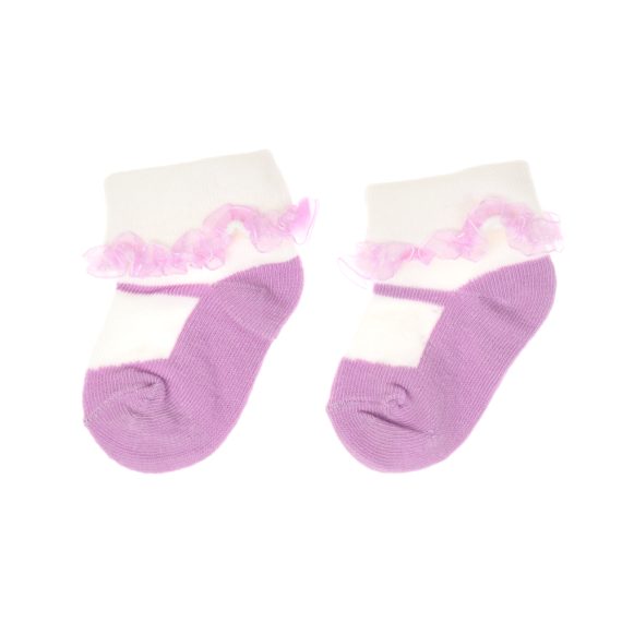 Mix & Max Baby Gift (2 Sets) One size ( Sock + Sortiet Microfiber Headband Elastic Makeup ) - 2 sets
