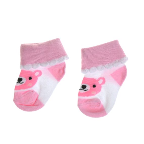 Mix & Max Baby Gift (2 Sets) One size ( Sock + Sortiet Microfiber Headband Elastic Makeup ) - 2 sets