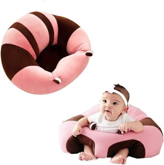 Mix &Max Baby Sitting Support Seat Sofa Plush Soft Baby Learning to Sit Chair Keep Sitting Posture Comfortable for 3-16 Months washable Cotton 100% # 485