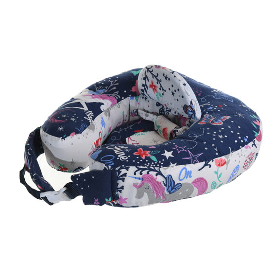 Mix &Max Multi use 2-in-1 Maternity Pillow + Baby sitting help Pillow Cotton 100% # 481