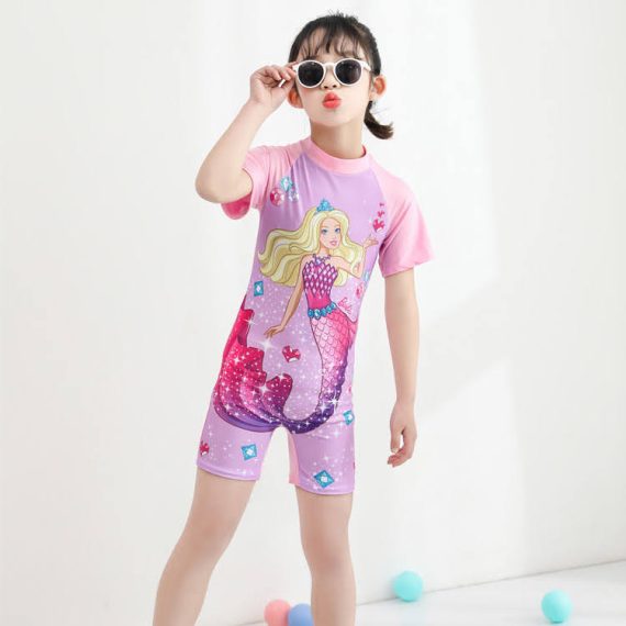 Mix & Max Girls One Piece Swimsuit (4 sizes From 3Y to 11Y) # AW02-