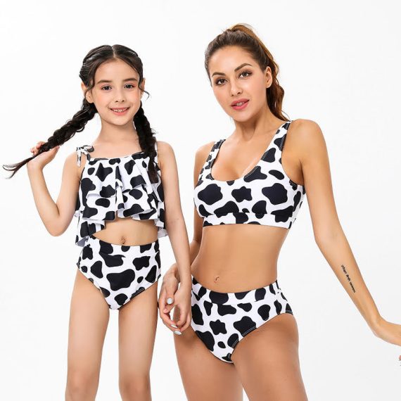 Mix & Max Girly 2 Pieces Swimsuit (6 sizes From 2Y to 12Y) # AW28