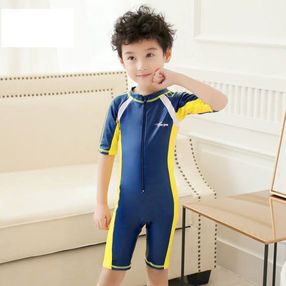 Mix & Max Boys One Piece Swimsuit (7 sizes From 2Y to 12Y) # AW36