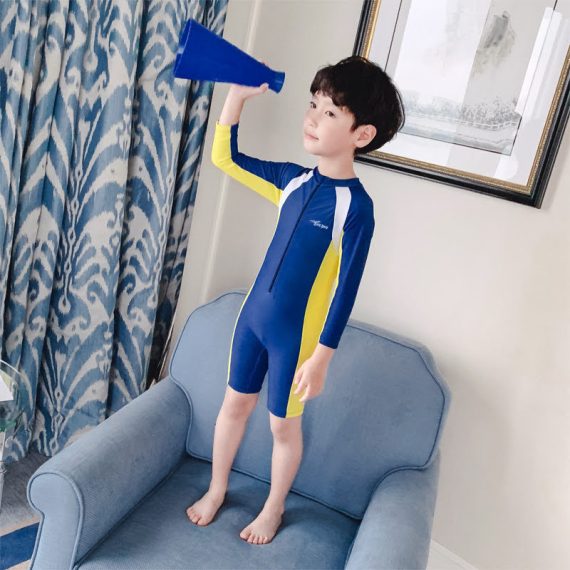 Mix & Max Boys One Piece Swimsuit (7 sizes From 2Y to 12Y) # AW37