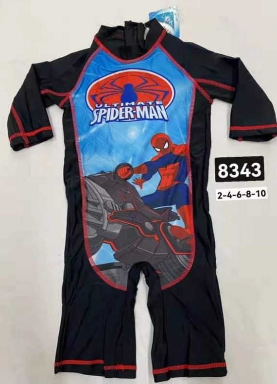 Mix & Max Boy Long Sleeves Swimsuit (5 sizes From 2 to 10 years) # AW42