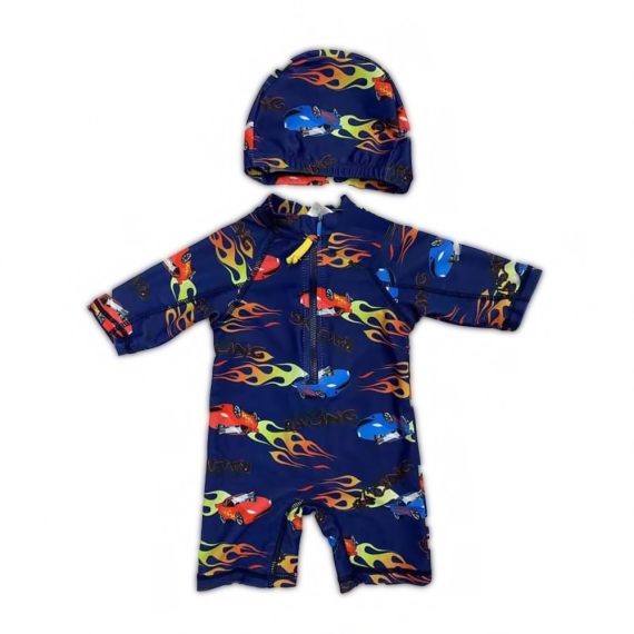 Mix & Max Baby One Piece Salobet Swimsuit (3 sizes From Zero to 18M) # AW55