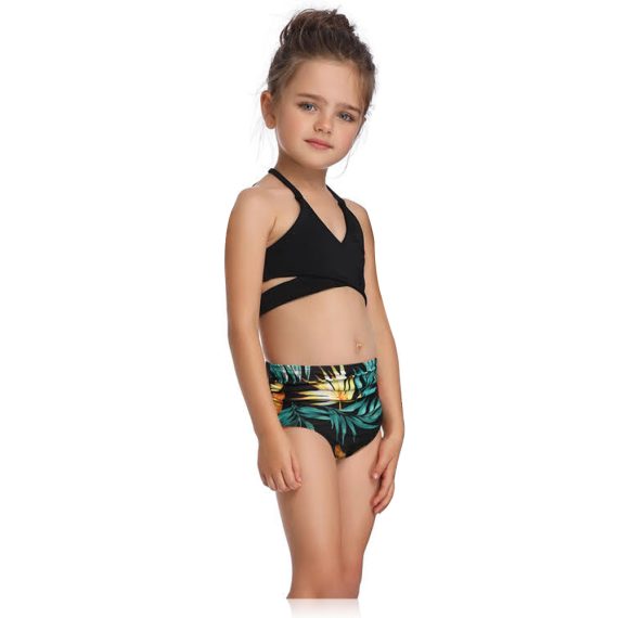 Mix & Max Girly 2 Pieces Swimsuit (6 sizes From 2Y to 12Y) # AW26