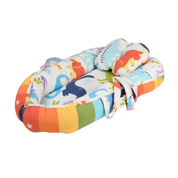 Mix &Max Baby Nest Lounger for Co Sleeping Newborn Sleeper Baby Sleeping Bed Machine Washable, Adjustable Size , Double Face # N1