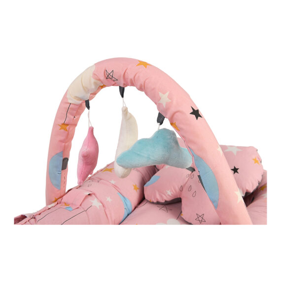 Mix &Max Baby Nest Lounger for Co Sleeping Newborn Sleeper Baby Sleeping Bed Machine Washable, Adjustable Size , Double Face # N1