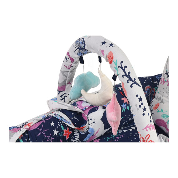 Mix &Max Baby Nest Lounger for Co Sleeping Newborn Sleeper Baby Sleeping Bed Machine Washable, Adjustable Size , Double Face # N1