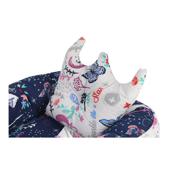 Mix &Max Baby Nest Lounger for Co Sleeping Newborn Sleeper Baby Sleeping Bed Machine Washable, Adjustable Size , Double Face # N1