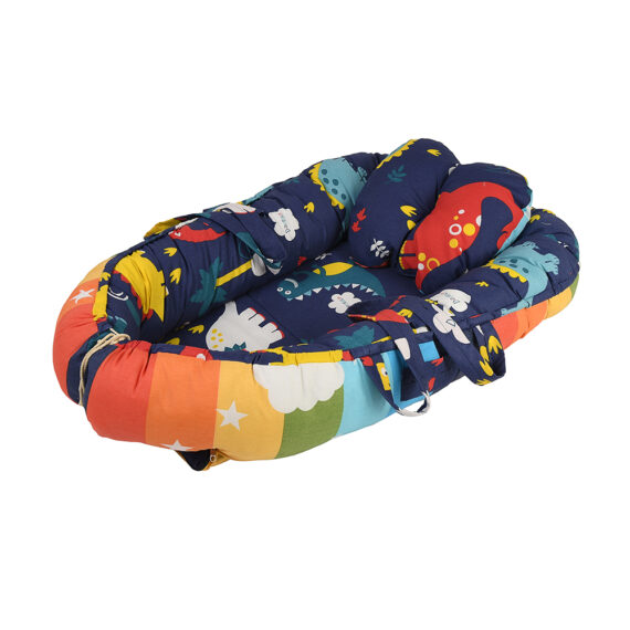 Mix &Max Baby Nest Lounger for Co Sleeping Newborn Sleeper Baby Sleeping Bed Machine Washable, Adjustable Size , Double Face # N1