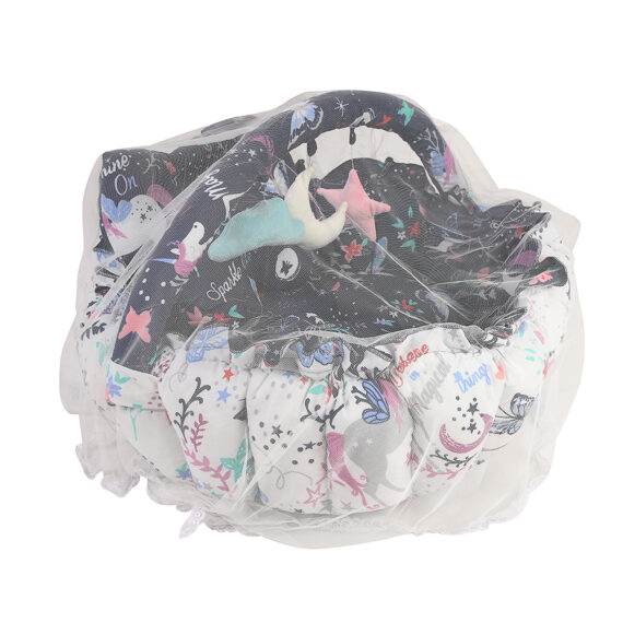 Mix &Max Baby Cozy Spot Reversible Duvet Activity Gym & Play Mat - Double Face - Age Newborn + # N2