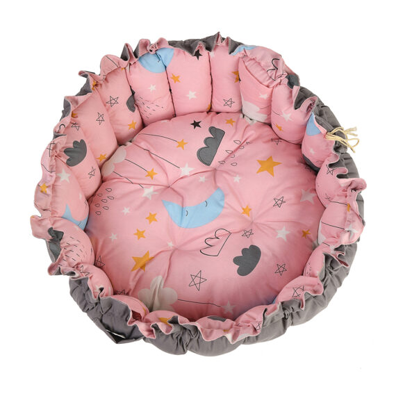 Mix &Max Baby Cozy Spot Reversible Duvet Activity Gym & Play Mat - Double Face - Age Newborn + # N2