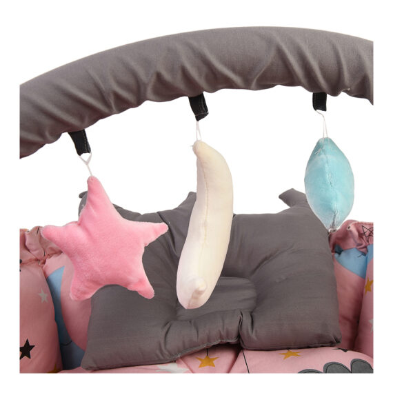 Mix &Max Baby Cozy Spot Reversible Duvet Activity Gym & Play Mat - Double Face - Age Newborn + # N2