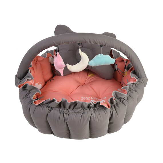 Mix &Max Baby Cozy Spot Reversible Duvet Activity Gym & Play Mat - Double Face - Age Newborn + # N2