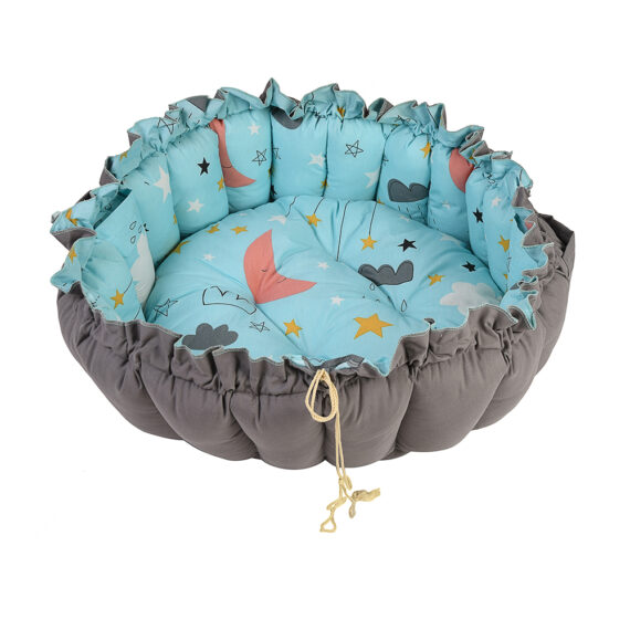 Mix &Max Baby Cozy Spot Reversible Duvet Activity Gym & Play Mat - Double Face - Age Newborn + # N2