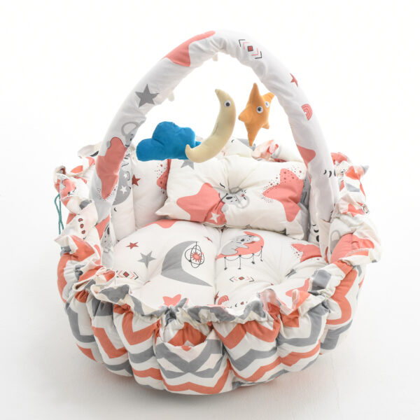 Mix &Max Baby Cozy Spot Reversible Duvet Activity Gym & Play Mat - Double Face - Age Newborn + # N2 - Image 59