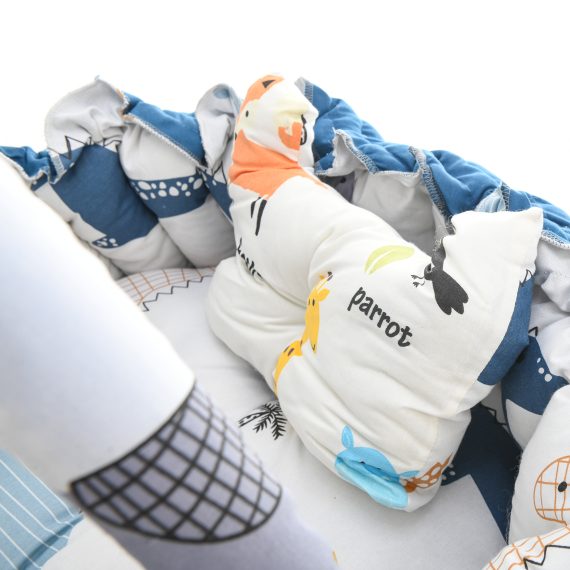Mix &Max Baby Cozy Spot Reversible Duvet Activity Gym & Play Mat - Double Face - Age Newborn + # N2