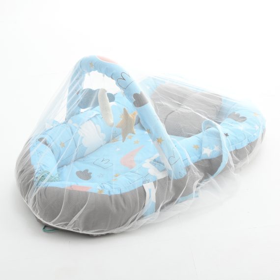 Mix &Max Baby Nest Lounger for Co Sleeping Newborn Sleeper Baby Sleeping Bed Machine Washable, Adjustable Size , Double Face # N1