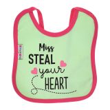 Mix &Max Multi-colors Printed Bib with diaper back Average size 27*19cm (2 Pieces) Girl #802g