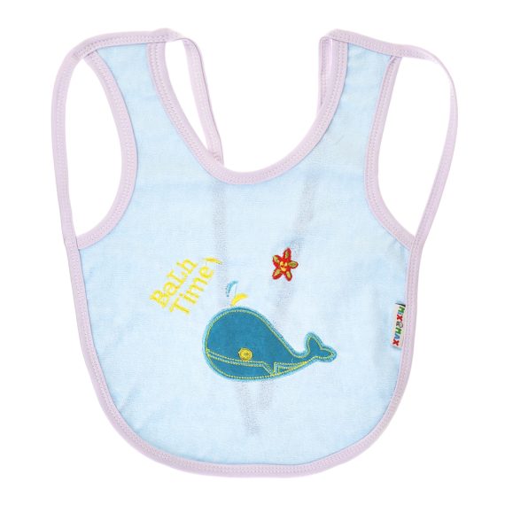 Mix &Max Multi-color Bib with embroidery diaper back size 38*29cm (2 Pieces) #901