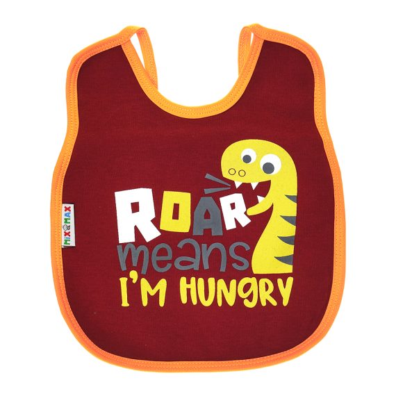 Mix &Max Multi-colors Printed Bib with diaper back size 38*29cm (2 Pieces) Boys #801b